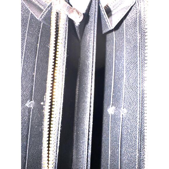 Vintage Louis Vuitton Womens Black Epi Zippy Wallet - Picture 6 of 8